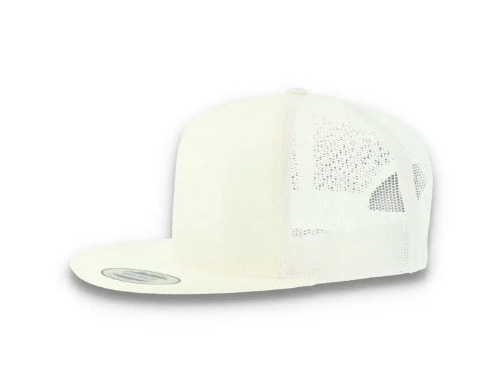 Classic Trucker Cap White/White - Yupoong 6006 - LOKK