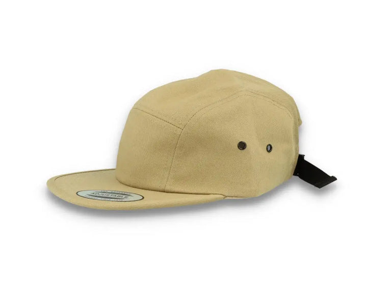 Khaki 5-Panel Classic Jockey Cap - Yupoong 7005 - LOKK