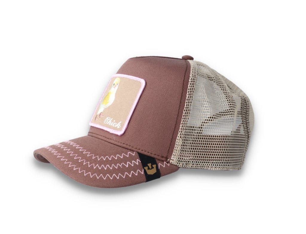Goorin Trucker Cap Chicky Boom Brown - LOKK