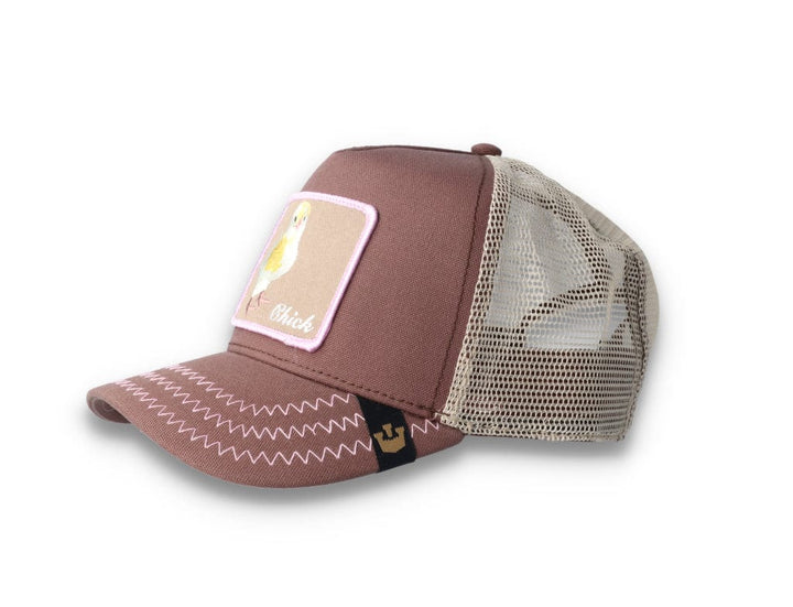 Goorin Trucker Cap Chicky Boom Brown - LOKK