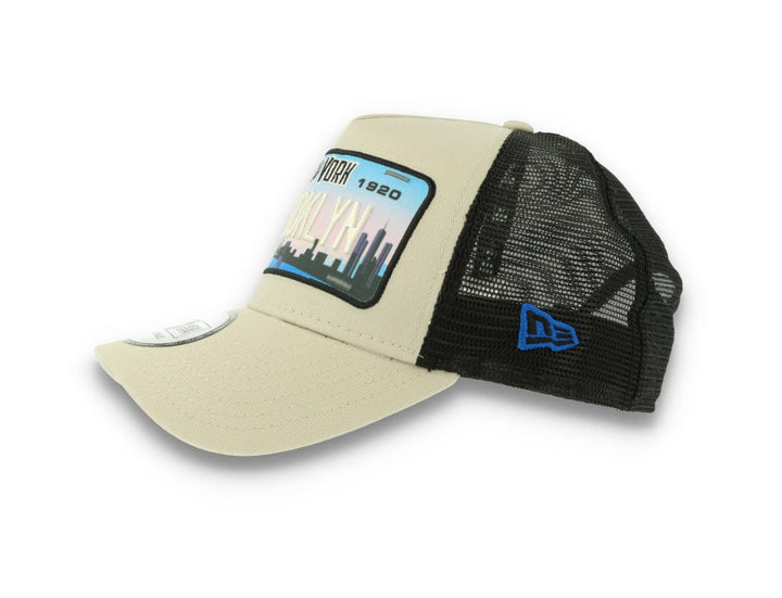 License Plate Trucker New Era  Stone - LOKK