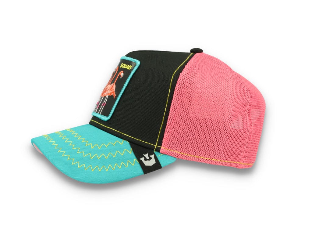 Goorin Trucker Cap Flamingoals Black - LOKK