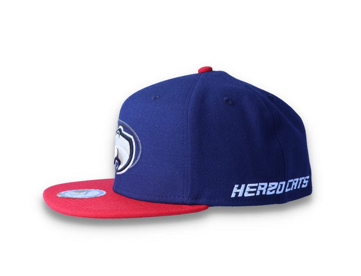 Snapback Cap Hometown Heroes Basketball Peacoat/Puma Red - LOKK