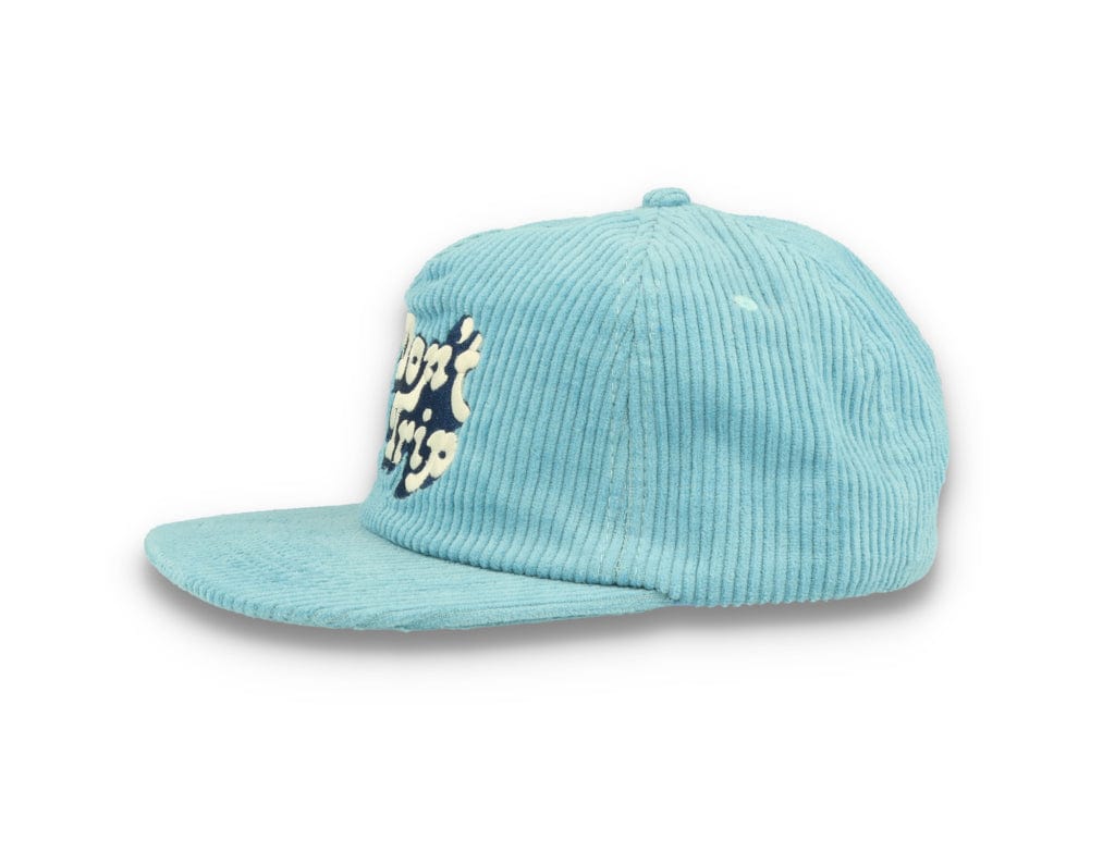 Free & Easy Don't Trip Fat Corduroy Snapback Cap Blue - LOKK