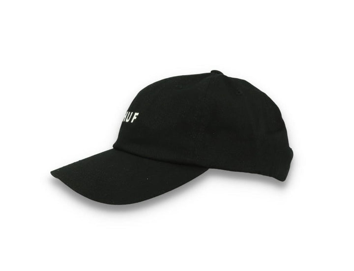 Huf Set Og Cv 6 Panel Hat Black - LOKK
