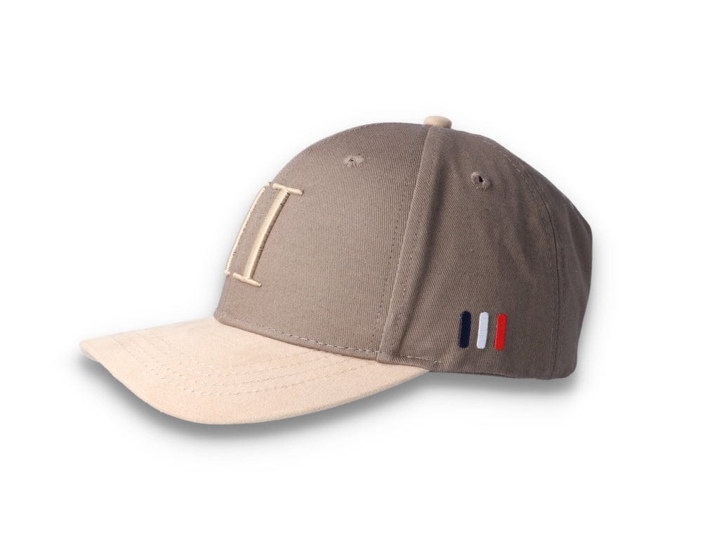 Baseball Cap Suede II Caribou Brown/Oyster Grey - LOKK
