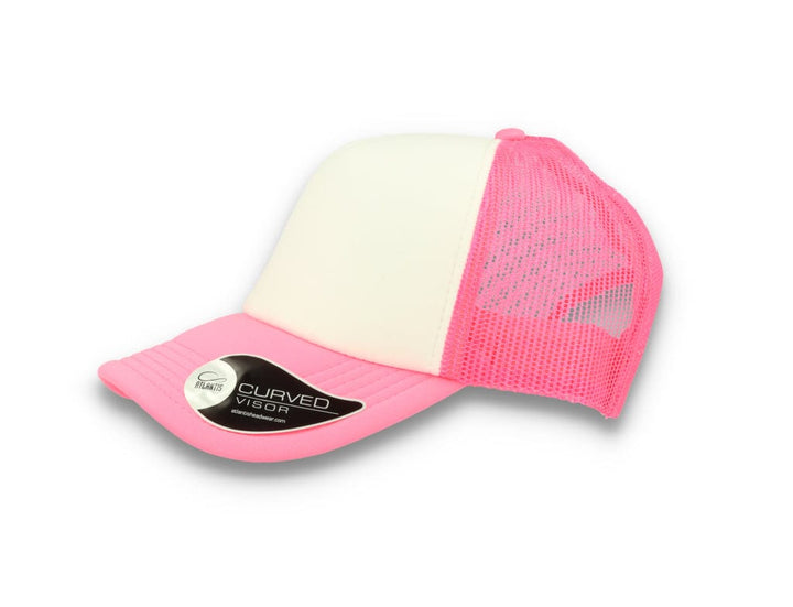 Trucker Cap Fuchsia Fluo/White Atlantis Rapper Foam - LOKK