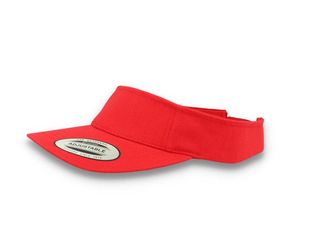 Sun Visor Curved Red - Yupoong 8888