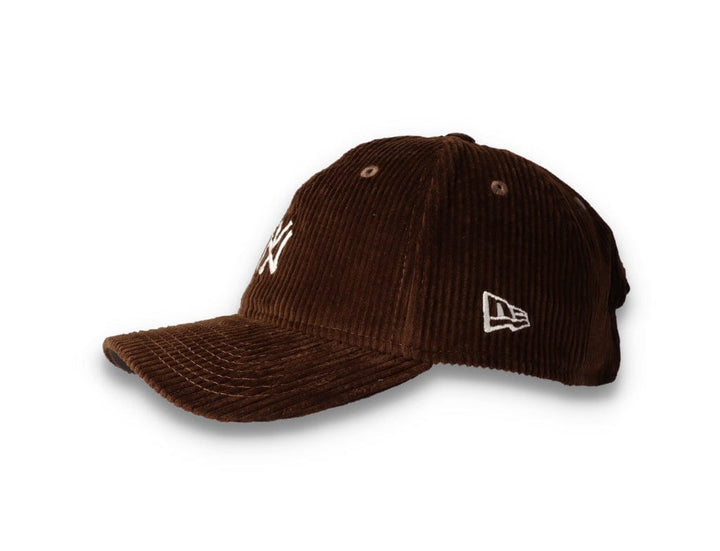 9FORTY Korea FW21 Micro Cord NY Yankees Dark Brown - LOKK