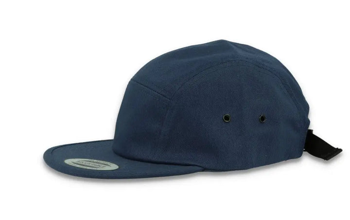 Navy 5-Panel Classic Jockey Cap - Yupoong 7005 - LOKK