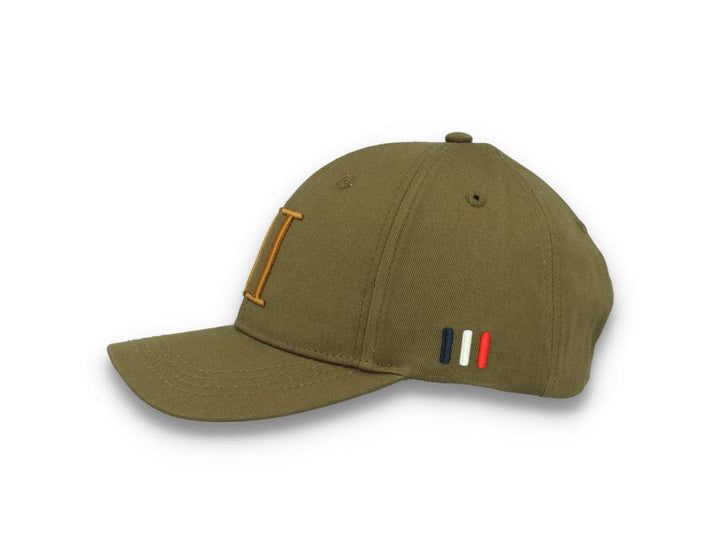 Encore Organic Baseball Cap Olive Night/Rubber - LOKK