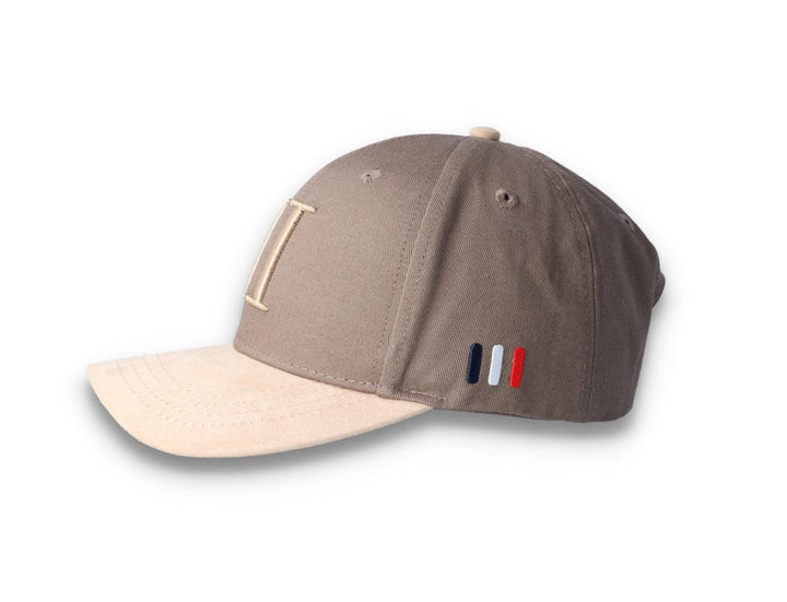 Baseball Cap Suede II Caribou Brown/Oyster Grey - LOKK
