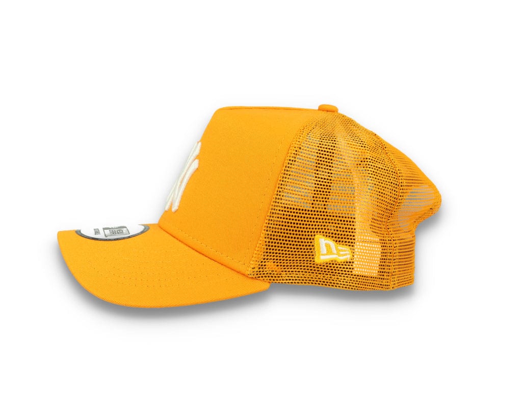 Tonal Mesh Trucker Cap NY Yankees R Gold - LOKK