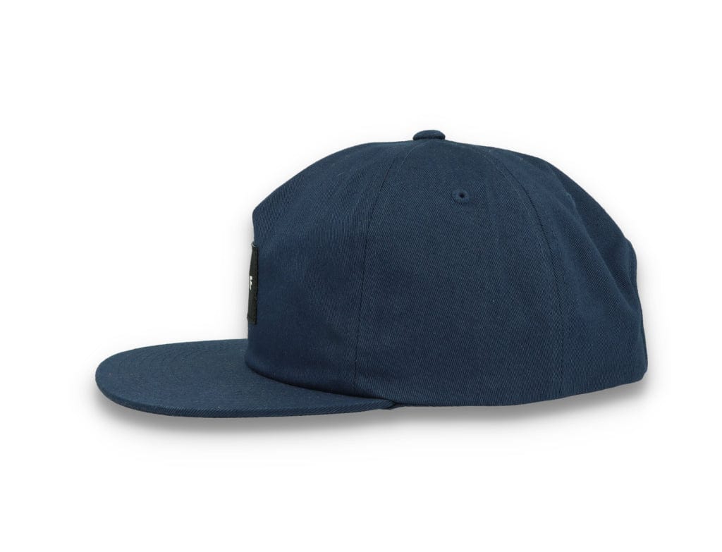 Cap Snapback Essential Unstructured Box Indigo Blue - LOKK