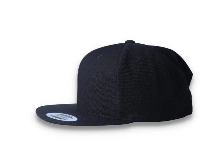 Black Snapback Cap - Yupoong 6089M - LOKK