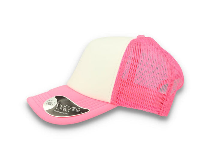 Trucker Cap Fuchsia Fluo/White Atlantis Rapper Foam - LOKK