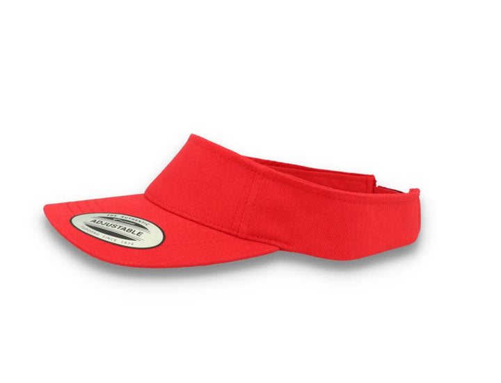 Sun Visor Curved Red - Yupoong 8888 - LOKK