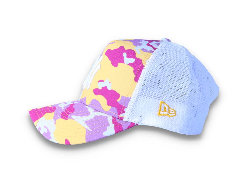 Trucker Cap Camo Pack NY Yankees Pink/Purple/Orange - LOKK