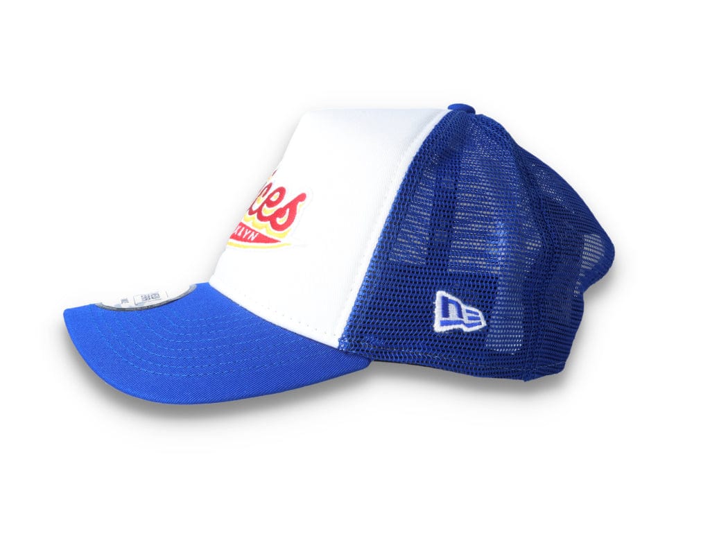 Trucker Cap Blue Minor League Brooklun Cyclones 9FORTY A-Frame Trucker - LOKK