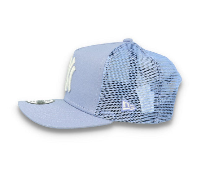 Kids Trucker Cap Tonal Mesh NY Yankees Light Purple - LOKK