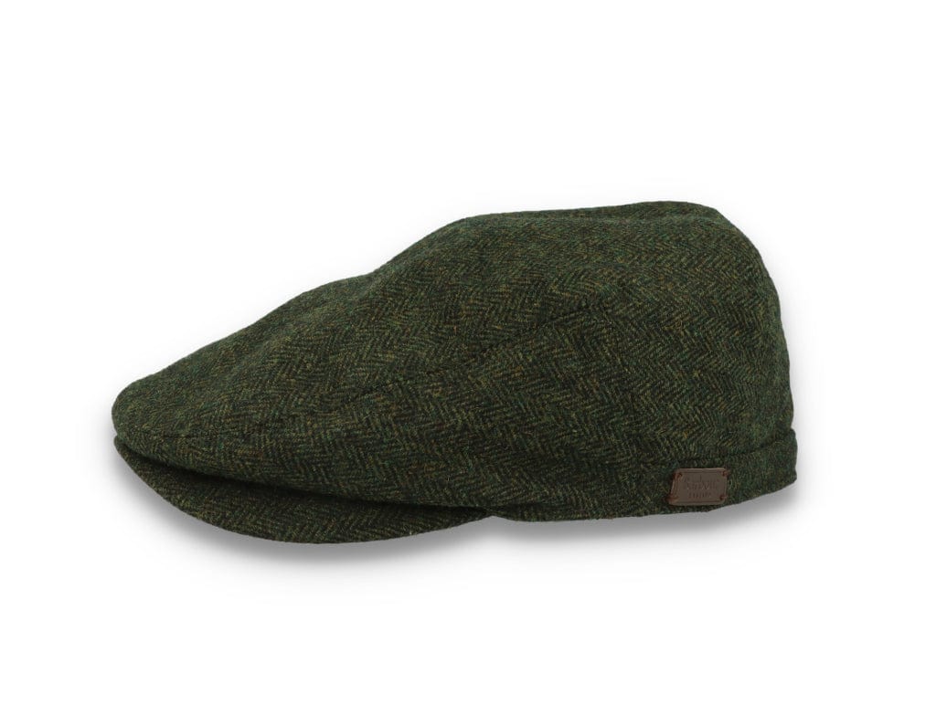 Barbour Barlow Flat Cap Olive - LOKK