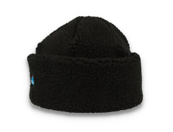 Beanie Fur Ball Black Smoke - LOKK