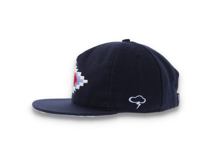 The Ampal Creative Chimayo Wool Navy - LOKK