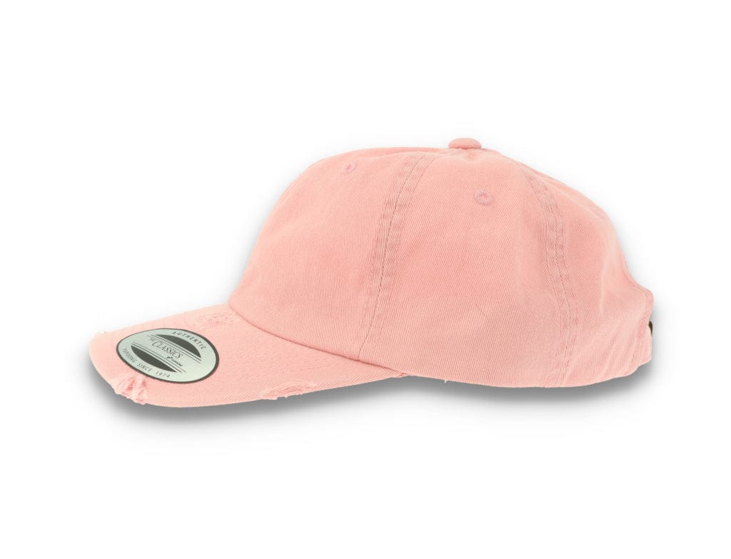 Low Profile Destroyed Cap Pink 6245DC - LOKK