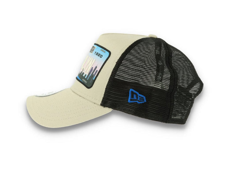 License Plate Trucker New Era  Stone - LOKK