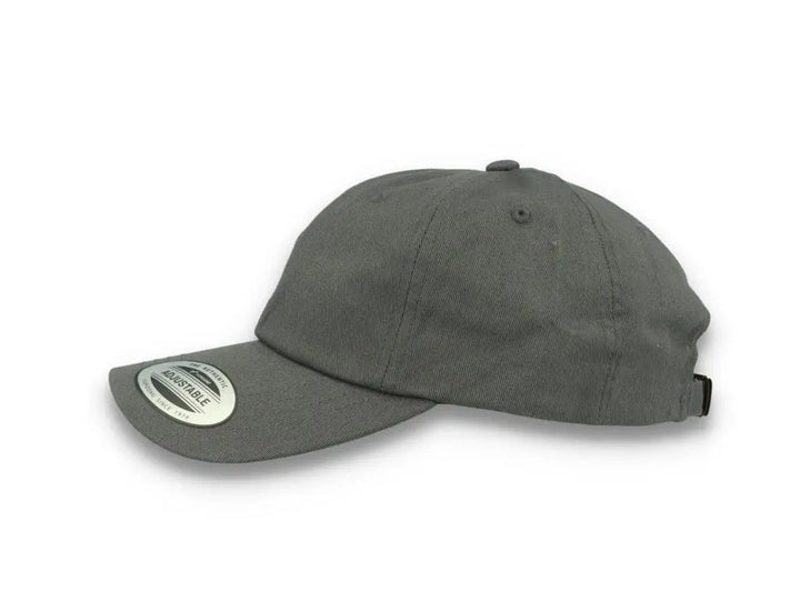 Dark Grey Dad Cap Low Profile Cotton Twill - Yupoong 6245CM - LOKK