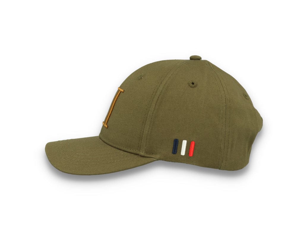 Encore Organic Baseball Cap Olive Night/Rubber - LOKK