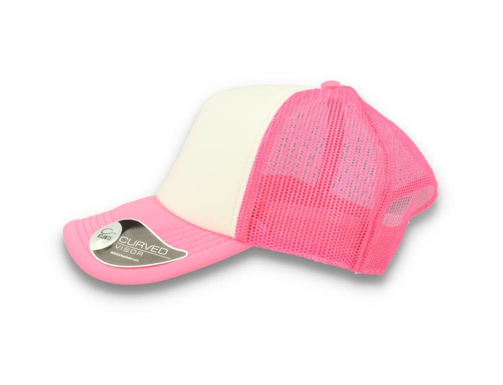 Trucker Cap Fuchsia Fluo/White Atlantis Rapper Foam - LOKK