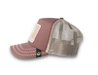 Goorin Trucker Cap Chicky Boom Brown