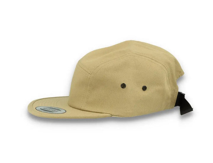 Khaki 5-Panel Classic Jockey Cap - Yupoong 7005 - LOKK