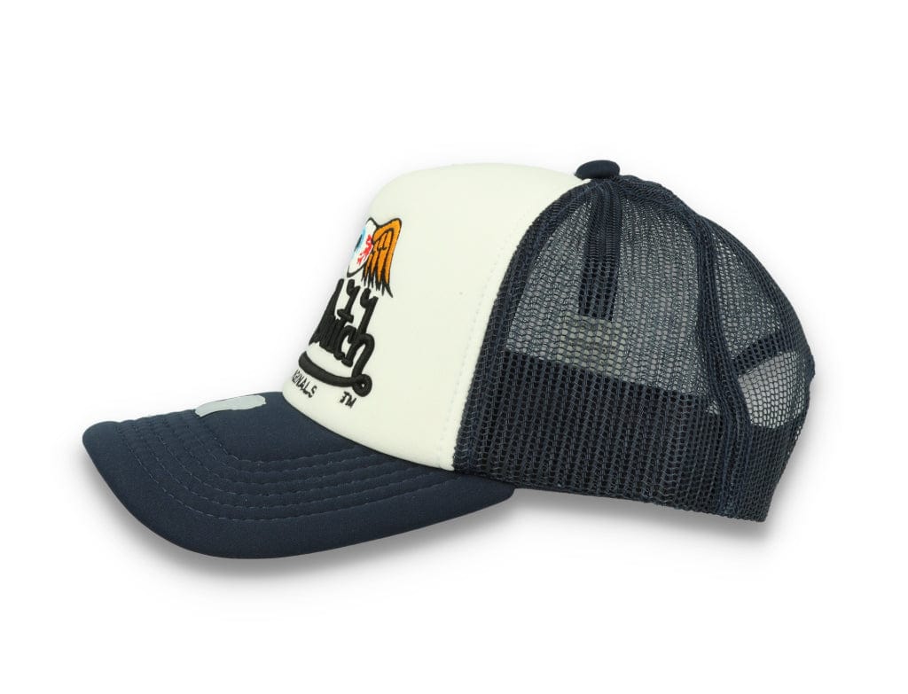 Von Dutch Trucker Cap Baker White/Navy - LOKK