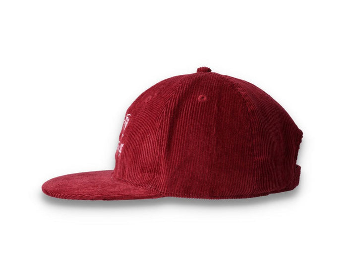Playdude Trip Advisor Cord Cap Burgundy - LOKK