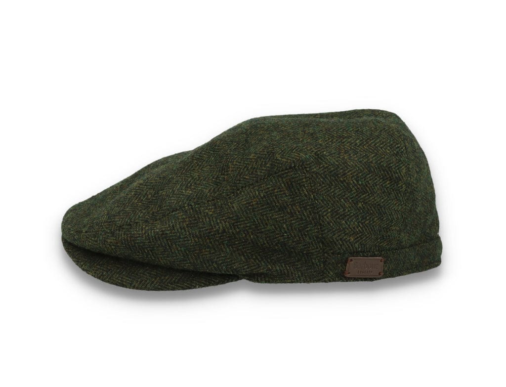 Barbour Barlow Flat Cap Olive - LOKK