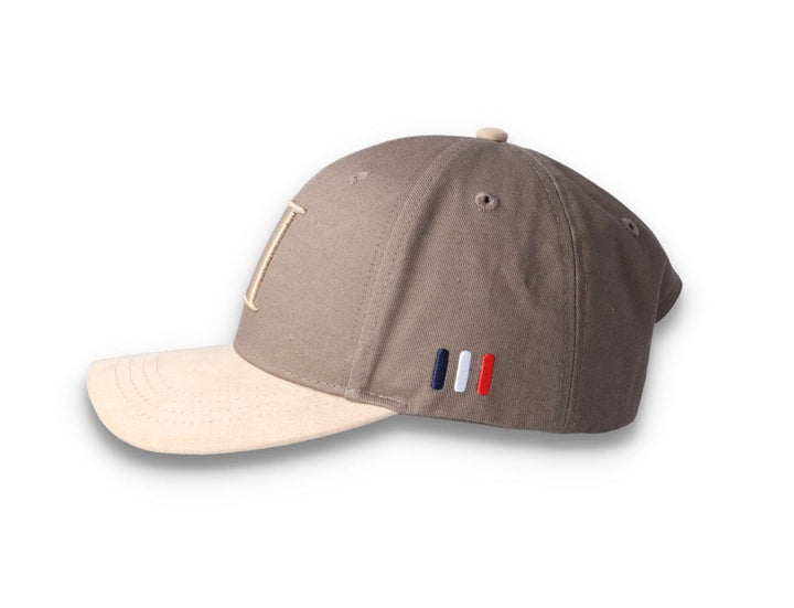 Baseball Cap Suede II Caribou Brown/Oyster Grey - LOKK