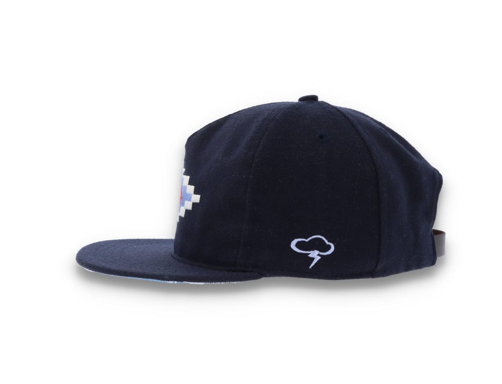 The Ampal Creative Chimayo Wool Navy - LOKK