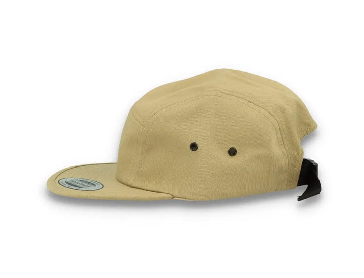 Khaki 5-Panel Classic Jockey Cap - Yupoong 7005 - LOKK