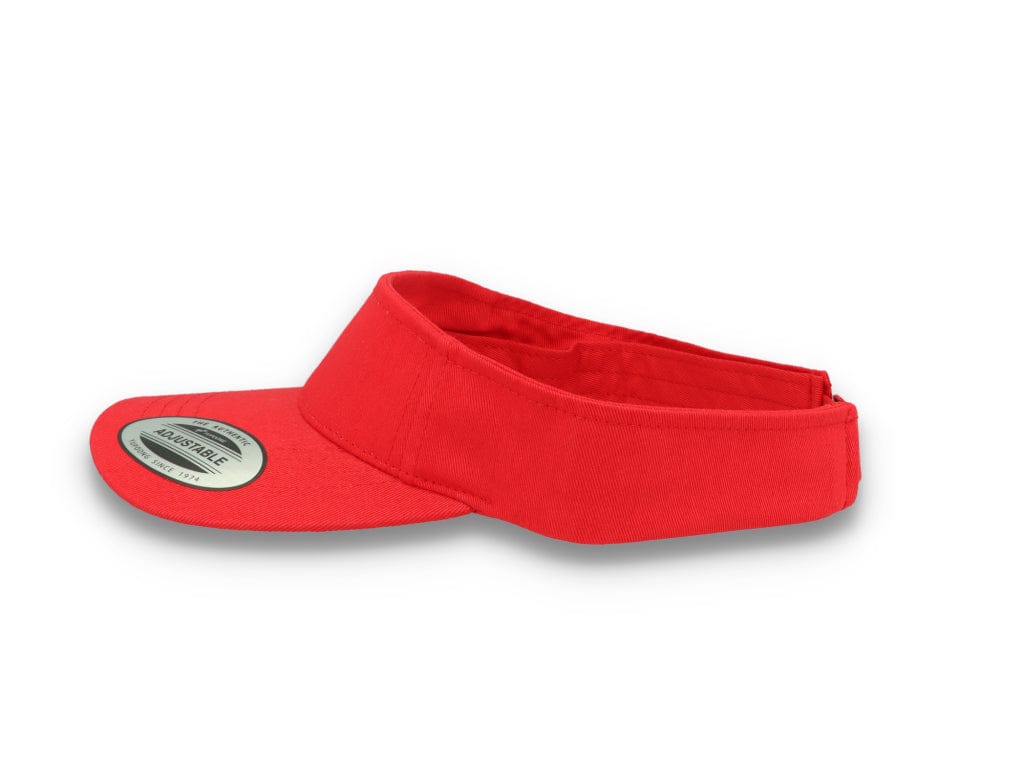 Sun Visor Curved Red - Yupoong 8888 - LOKK