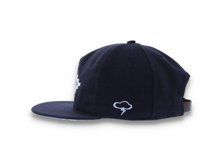 The Ampal Creative Chimayo Wool Navy - LOKK