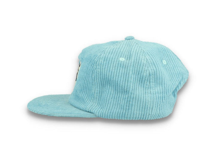 Free & Easy Don't Trip Fat Corduroy Snapback Cap Blue - LOKK