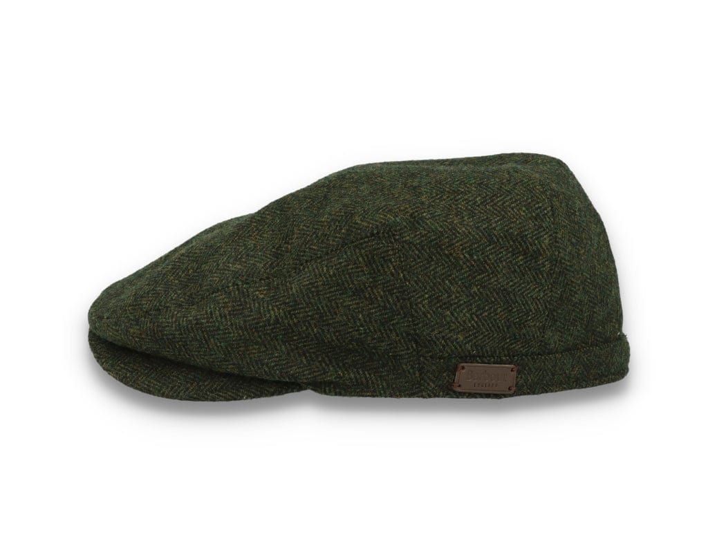Barbour Barlow Flat Cap Olive - LOKK