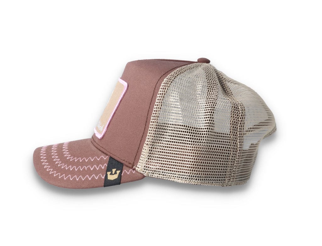 Goorin Trucker Cap Chicky Boom Brown - LOKK