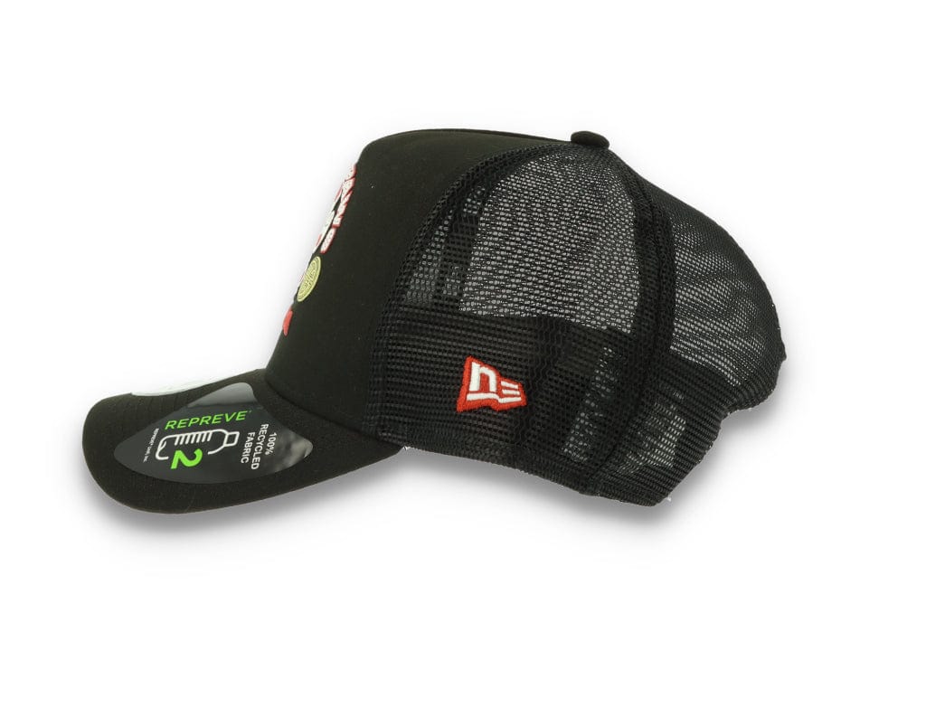 Sign Trucker New Era  Black/Scarlet - LOKK