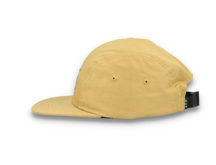Cap 5-Panel Sort HUF Essential Box Logo Volley Brown - LOKK