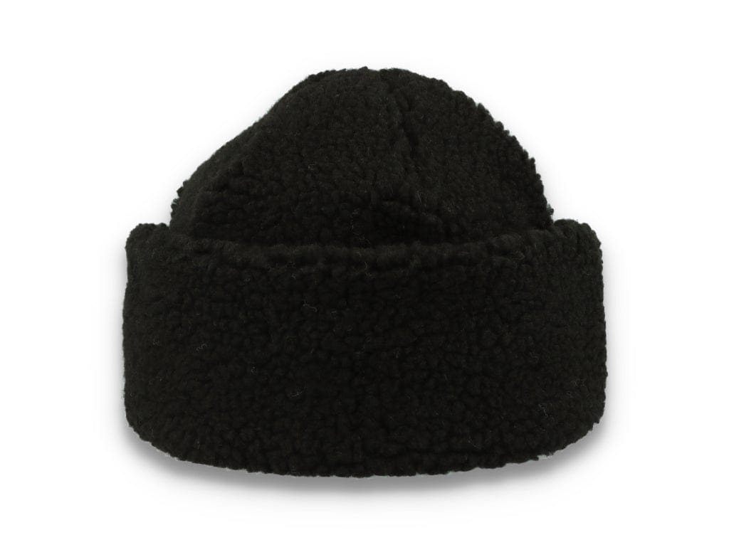 Beanie Fur Ball Black Smoke - LOKK