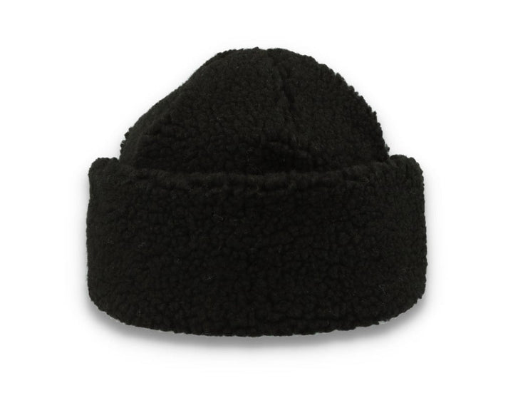 Beanie Fur Ball Black Smoke - LOKK