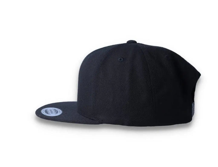Black Snapback Cap - Yupoong 6089M - LOKK